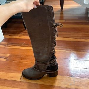Free Bird Knee High Boots